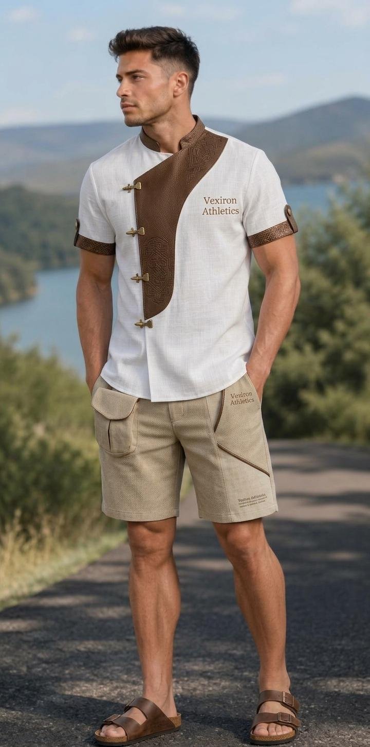 Premium Ethnic-Inspired Summer Outfit for Men
