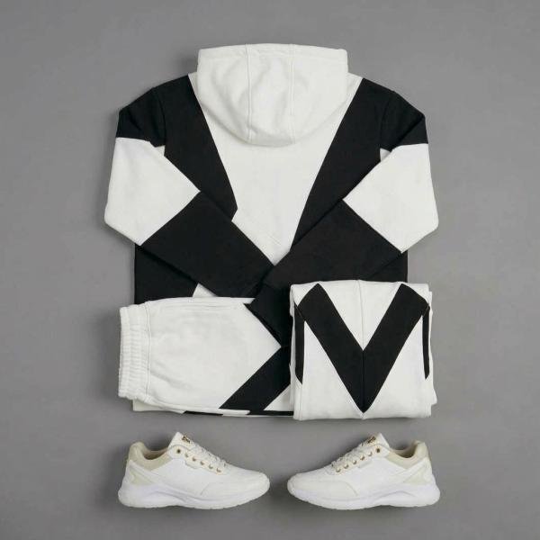 Men’s Color Block Tracksuit Set – Half-Zip Pullover & Matching Pants | RENEX Sportswear
